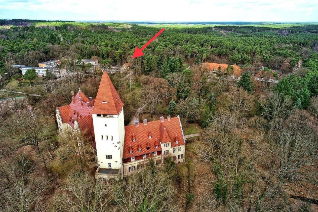 Zolty Domek Nad Jeziorem Lubniewice Exterior foto